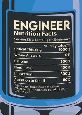 Engineer Nutrition Facts