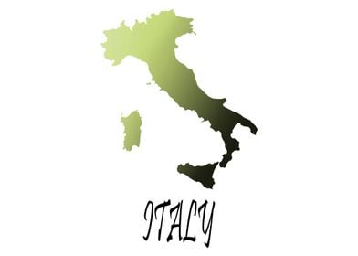 Italy Silhouette