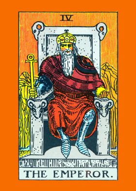 The Emperor Tarot Card