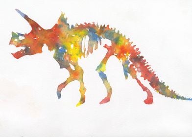 Dinosaur artwork painting