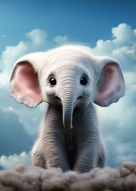 Sweet Baby Elephant