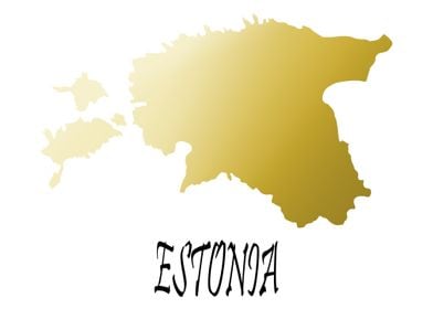 Estonia Silhouette