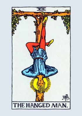 The Hanged Man Tarot Card