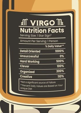 Virgo Nutrition Facts