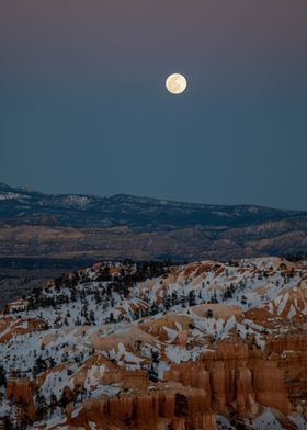 Moonlight at Bryce