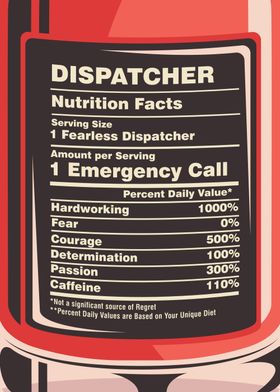 Dispatcher Nutrition Facts