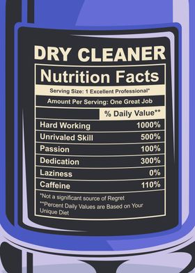 Dry Cleaner Nutrition Fact