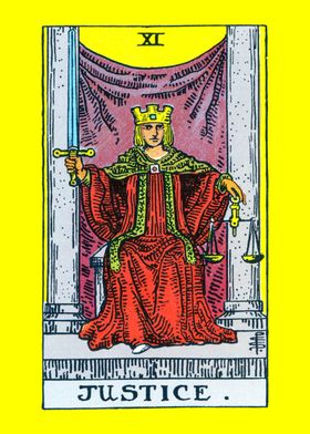 Justice Tarot Card