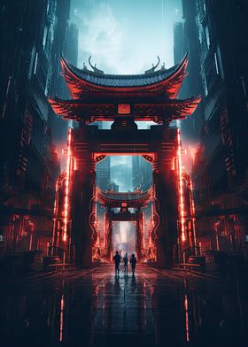 Cyberpunk Gate