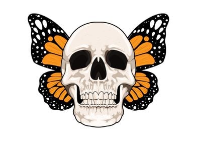Skull Butterfly 