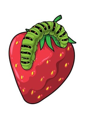 Caterpillar Strawberry