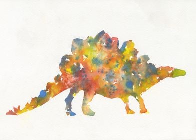 Dinosaur artwork painting