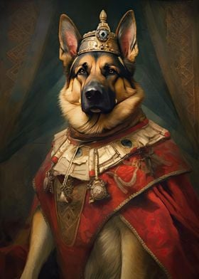 German Shepherd The King