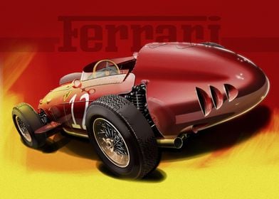 FERRARI 246 P F1 RACE CAR