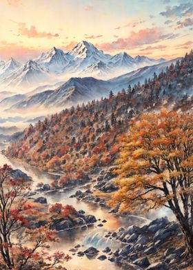  Autumn mountains