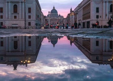 Vatican epic reflection