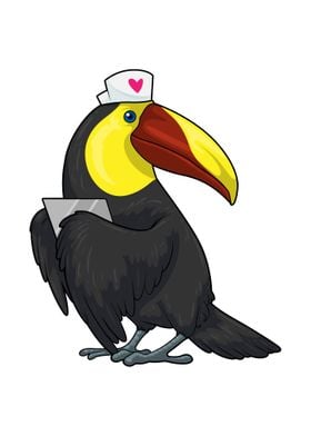 Toucan Nurse Heart