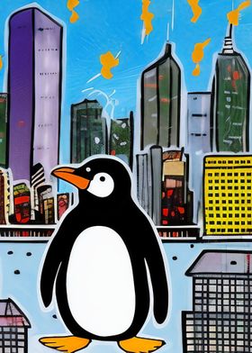 Penguin in the City