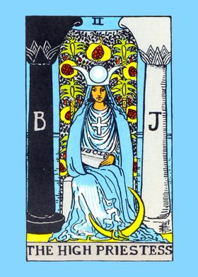 High Priestess Tarot Card