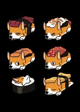 Corgi Sushi