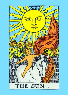 The Sun Tarot Card