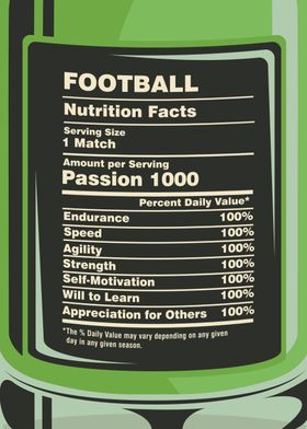 Football Nutrition Facts