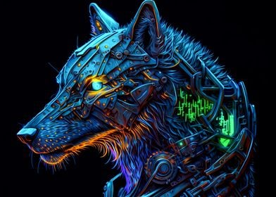 Wolf Cyborg