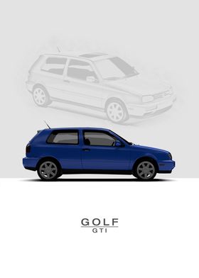 1998 VW Golf GTI VR6 Blue