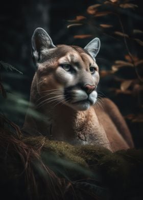 Beautiful cougar