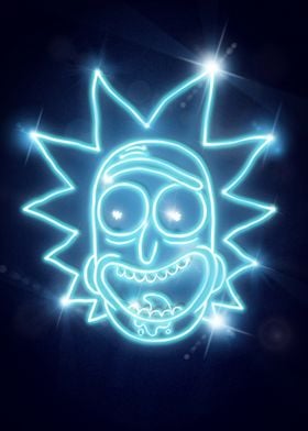 Rick and Morty Neon Sign Breaking Bad Wall Art Decor 21st 