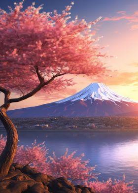 Serene Mount Fuji