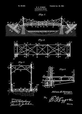 Patent Suspension Bridge