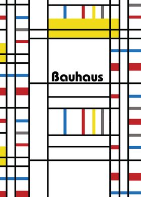 Bauhaus Lines Geometric