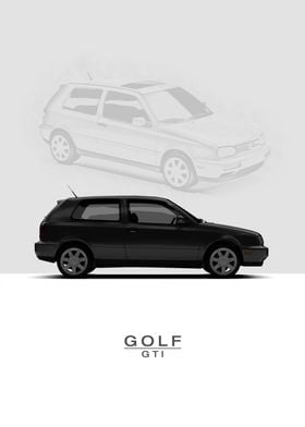 1998 VW Golf GTI VR6 Black