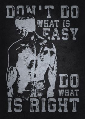 Do What Is Right vs Easy