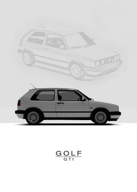 1992 VW Golf GTI Mk2 white