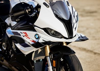 WHITE S 1000 RR FRONT