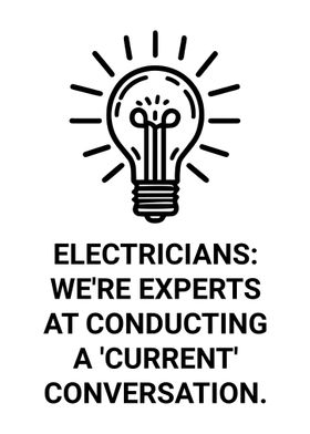 Funny Electrician Wall Art