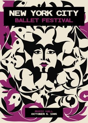 NYC Ballet Festival Poster