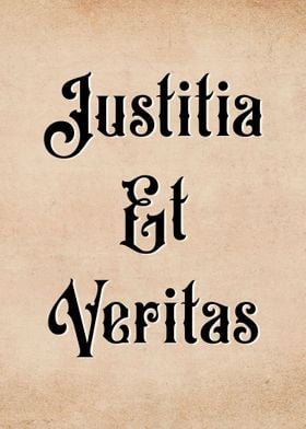 Latin Quote Justitia