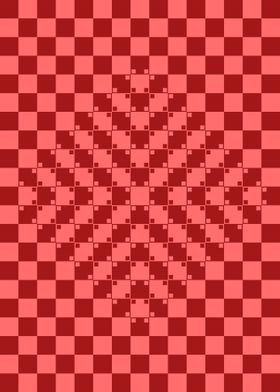 Red Square Illusion