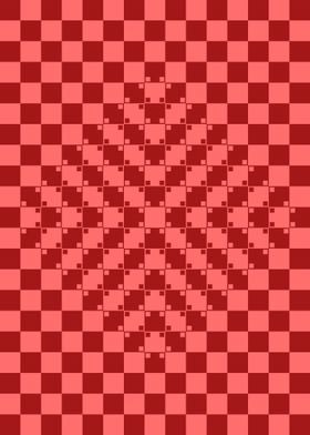 Red Square Illusion