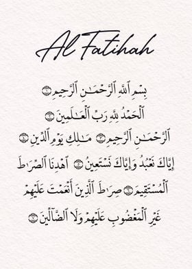 al fatihah