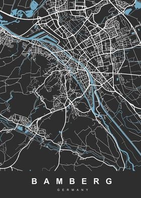 BAMBERG GERMAN Map