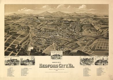 Bedford City VA 1891