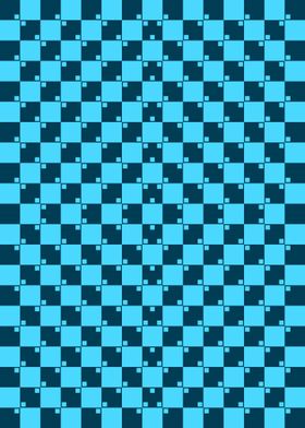 Blue Square magic Illusion