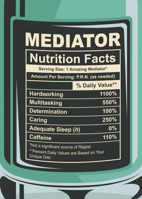 Mediator Nutrition Facts