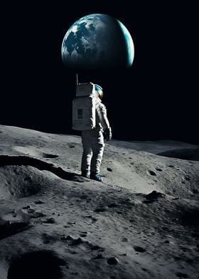 A lonely astronaut