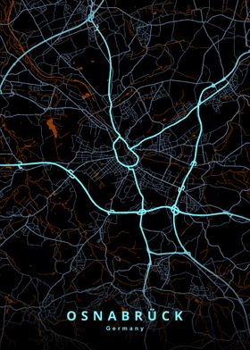Osnabruck Map