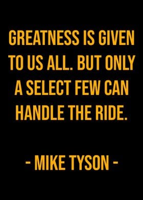 Mike Tyson Quotes Gold